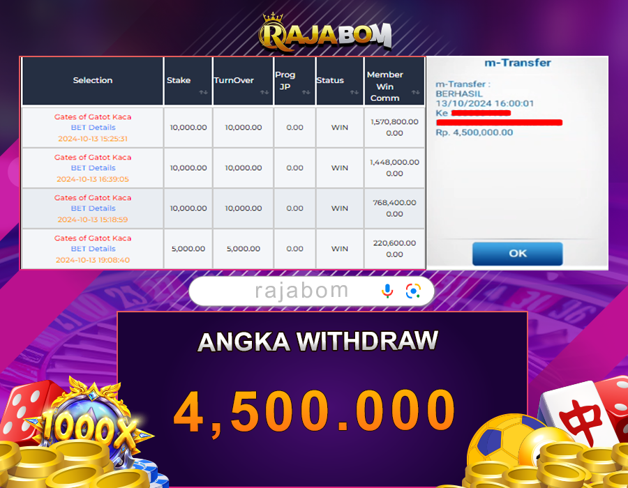 RAJABOM : Agen Slot Gacor Mudah Menang Besar Slot88 Paling Piral